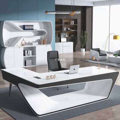 Bàn làm việc chủ tịch cảm giác bàn sếp bàn chủ tịch đơn giản thời trang hiện đại sáng tạo ghế văn phòng giám đốc điều hành lớn