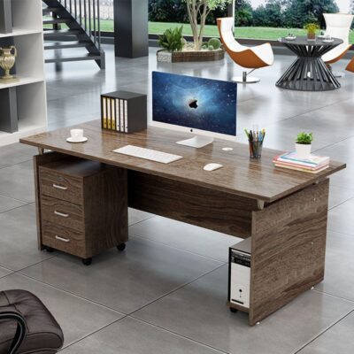 Đơn giản hiện đại bàn máy tính đơn bàn nhân viên tại nhà kết hợp bàn điều hành bốn người tiết kiệm bàn quản lý
