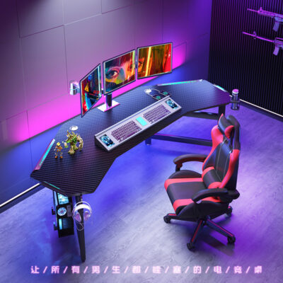 Bộ bàn ghế chơi game ngoại cỡ máy tính để bàn bàn neo bàn chơi game nhà phòng ngủ bàn nhạc bàn máy bay