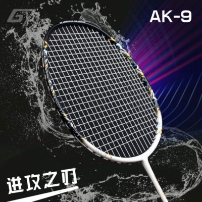 Guangyu AK-9 Tấn Công Lưỡi Full Carbon 4U/30 lbs Tấn Công Vợt Cầu Lông Nam Và Nữ Bắn Một Lần Hộp Quà Bán Buôn