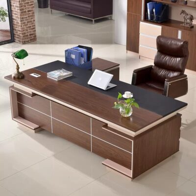 Sơn bàn sếp bàn chủ tịch đơn giản hiện đại bàn quản lý đơn bầu không khí bàn điều hành văn phòng bàn sếp