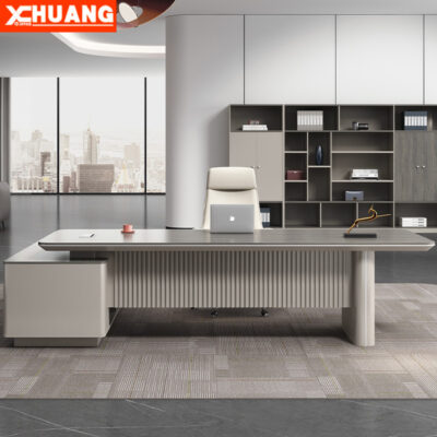 Bàn giám đốc hiện đại đơn giản Ghế văn phòng Quản lý kết hợp Bàn điều hành Bàn chủ tịch Nội thất văn phòng Bàn điều hành