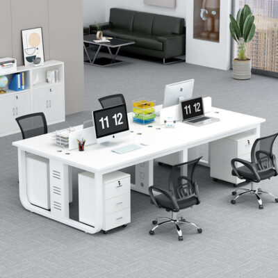 Bàn nhân viên bàn bàn kết hợp màn hình một nhân viên văn phòng ghế kết hợp bàn ghế