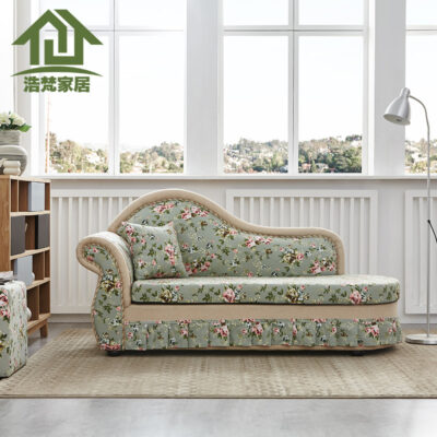 Phòng ngủ chính ghế dài ghế ngả ghế đẹp đi văng phòng ngủ hiện đại phòng nhỏ sofa giường phong cách Châu Âu vải đơn giản sập đơn