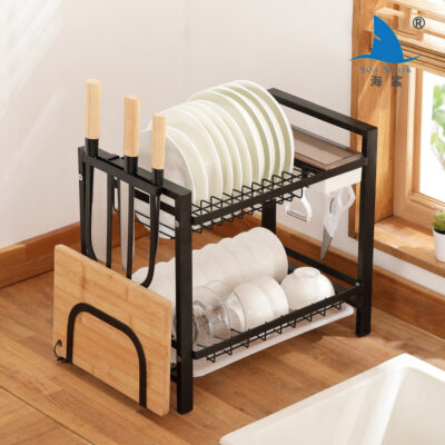 Giá để đồ nhà bếp inox mặt bàn phơi bát đũa bát đĩa giá úp bát đĩa cống giá sàn vật dụng nhà bếp