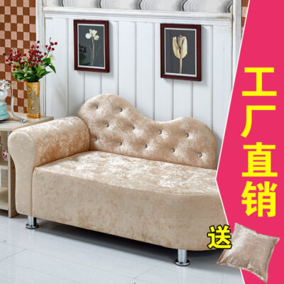 Ghế Sofa Phong Cách Châu Âu phòng nhỏ Phòng Ngủ phòng nhỏ Ghế Dài Cửa Hàng Đơn Đôi Ba Người Mini Vải Ghế Dài