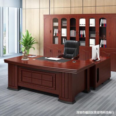 Bàn Chủ Tịch Bàn Chủ Tịch Hiện Đại Đơn Giản Bàn Giám Đốc Bàn Điều Hành Bàn Điều Hành Nội Thất Da Gỗ Chắc Chắn Bàn Ghế Kết Hợp