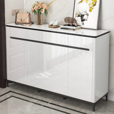 Tủ giày có cửa hiên nhà tích hợp tủ vào nhà vách ngăn dung tích lớn tủ ánh sáng tủ đựng đồ ban công sang trọng