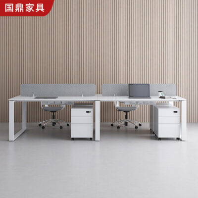 Nhà sản xuất bán buôn nội thất văn phòng hiện đại đơn giản bàn tài chính bàn ghế nhân viên bàn ghế nhân viên