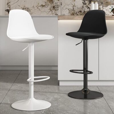 Phong cách bàn cà phê quầy bar ghế máy tính tiền trước nâng lưng ghế ánh sáng sang trọng thanh nhà cao phân