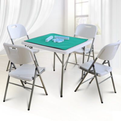 Bán buôn bàn gấp bàn mạt chược bàn vuông bàn ăn nhựa vuông nhỏ nhà vuông đơn giản học ăn nướng