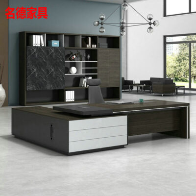 Bàn làm việc nhà máy Bàn chủ tịch Đơn giản hiện đại Bàn điều hành kết hợp Bàn quản lý Thương mại Nội thất văn phòng Quảng Đông Bán buôn