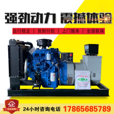 Xử lý bộ máy phát điện 30kw tùy chỉnh bộ máy phát điện nhỏ dự phòng tại nhà Bộ máy phát điện Yuchai 30kw