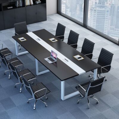 Bàn hội trường nhà sản xuất bàn dài Bàn ghế hội nghị kết hợp bàn đơn giản hiện đại bàn họp thế hệ bàn lớn