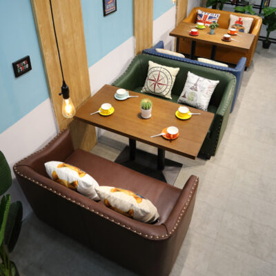 Chủ Đề Nhà Hàng Thẻ Ghế Sofa Cafe Khách Sạn Trà Sữa Tráng Miệng Nhà Hàng Burger Bàn Ăn Đơn Giản Kết Hợp Ghế