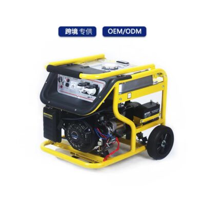 Cắm trại ngoài trời 110v220v một pha ba pha 5kw10kva chuyển đổi tần số không ồn máy phát điện chạy xăng gia đình nhỏ