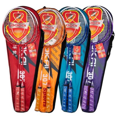 Bokai 307 Hợp Kim Sắt 1 Cầu Siêu Nhẹ Cầm Bút Tấn Công Nhà Học Sinh Trường Cầu Lông
