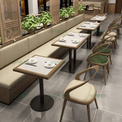 Chủ đề nhà hàng phương Tây nhà hàng trà ghế sofa hình bán nguyệt nhà hàng mì Nhà hàng thịt nướng Nhật Bản kết hợp bàn ghế thương mại