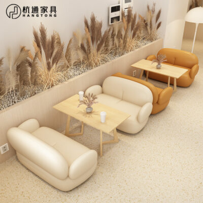 Đơn vị uy tín phong cách kem quán cà phê quán trà sữa giải trí sofa thư viện cửa hàng bánh khu vực nghỉ ngơi đàm phán bàn ghế tiếp tân