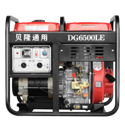 Máy phát điện diesel nhỏ 3kw5kw8kw9kw xi lanh đôi 10KW15 kilowatt máy phát điện diesel gia dụng ngoài trời