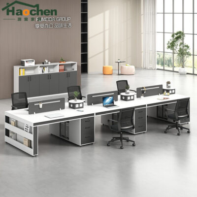 Bàn nhân viên đơn giản, hiện đại Bàn nhân viên 2/4/6 người ngồi kết hợp bàn ghế văn phòng