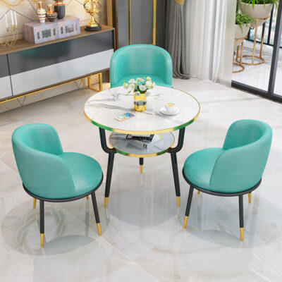 Quán trà sữa bàn ghế ánh sáng sang trọng Thẩm mỹ viện nổi tiếng Internet kết hợp tiếp tân và đàm phán Ban công tiếp tân bình thường 4S Nhà sản xuất Xiaoyuanzi