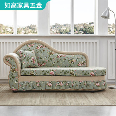 Phòng ngủ hiện đại phòng nhỏ sofa giường ghế kẹo bơ cứng phong cách Châu Âu vải đơn giản sập đơn ghế dài làm đẹp ghế dài
