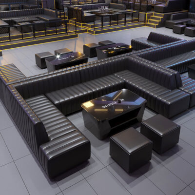 Ktv Sofa Bar Di Bar Qing Bar Cafe Góc Thẻ Ghế Cửa Hàng Trà Sữa Hộp Châu Âu Loại UL Ghế Thẻ