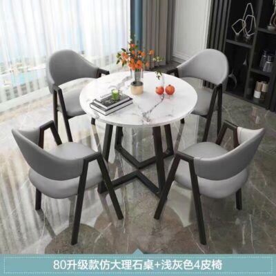 Đàm phán thương mại bàn ghế kết hợp tiếp tân gặp gỡ tiếp khách bàn ghế giải trí căn hộ nhỏ phòng khách văn phòng bàn tròn nhỏ bàn ăn