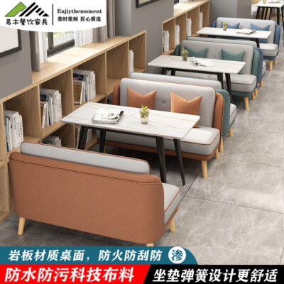 Quán cà phê thông thường kết hợp bàn ghế quán trà sữa cửa hàng tráng miệng phục vụ bộ phận bán hàng lễ tân đàm phán thẻ nhà hàng ghế sofa