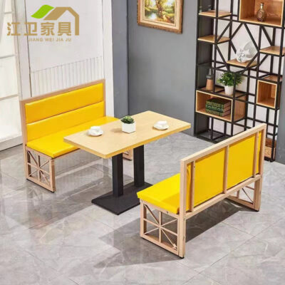 Bán buôn snack bar gói mềm thẻ ghế sofa bàn lẩu thương mại cửa hàng thịt nướng chủ đề nhà hàng thẻ ghế sofa bàn ghế
