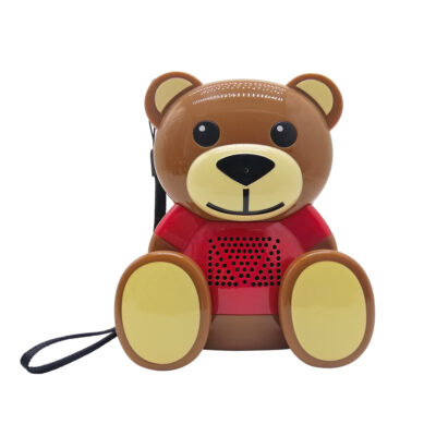 Thương mại điện tử mới bán chạy phim hoạt hình loa bluetooth mini gấu di động loa không dây Đĩa U cắm thẻ quà tặng
