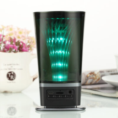 Loa bluetooth cốc có đèn phát quang sáng tạo thẻ cắm di động không dây mini âm thanh sản phẩm điện tử mới ngoại thương