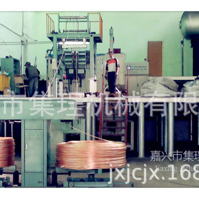 Lên bản vẽ máy, lên bản vẽ máy đúc thanh đồng liên tục, máy đúc liên tục