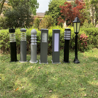 Đèn bãi cỏ ngoài trời LED chống thấm nước năng lượng mặt trời bãi cỏ biệt thự chiếu sáng công viên cảnh quan cộng đồng lối đi sân vườn