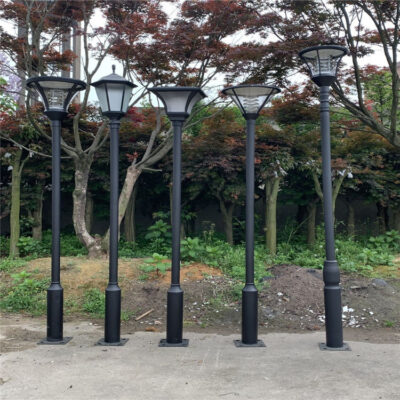 Hiện đại tối giản LED đầu đèn sân cộng đồng cảnh quan vườn vườn ngoài trời không thấm nước sân đèn đường nhà máy bán hàng trực tiếp