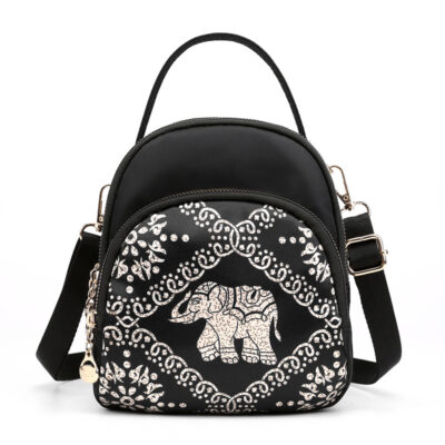 Thời Trang Mới In Hình Đeo Vai Túi Nhỏ Nữ Casual Công Suất Lớn Nhẹ Đeo Vai Túi Xách Mua Sắm Du Lịch Túi