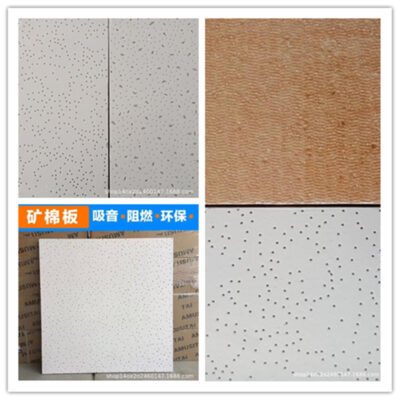 Cung cấp tấm bông khoáng tiêu âm trần nhẹ chống ẩm 600*600 cung cấp tận nơi