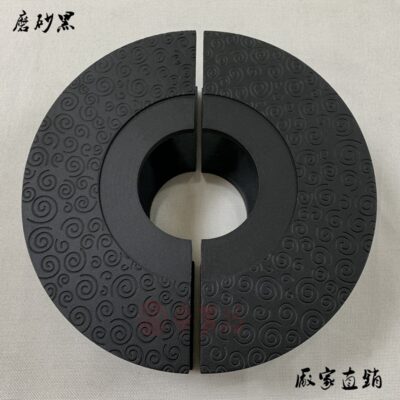 Tay nắm cửa bằng đồng Tay nắm tròn Trung Quốc tay nắm cửa kính Tay nắm cửa gỗ tay nắm cửa nửa tròn màu đen