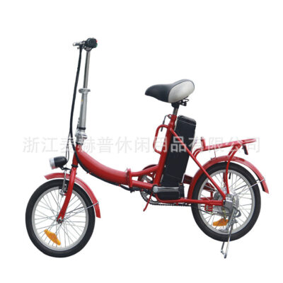 Xuất khẩu chứng nhận CE không chổi than gấp 16 inch xe điện xe đạp điện YXEB-8606S