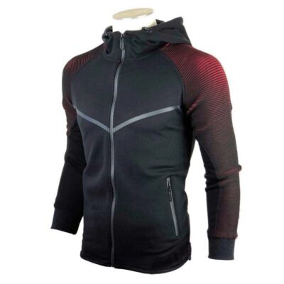 Ouma Tùy Chỉnh  Đua Phù Hợp Với Nam Cardigan Phiên Bản Công Cộng Thanh Niên Áo Khoác Cá Tính Màu Gradient Áo Khoác
