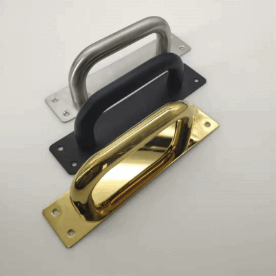 Hiện đại tủ quần áo đơn giản kéo dài và làm dày tay cầm cửa tủ hợp kim nhôm tay nắm cửa tủ phần cứng bán buôn