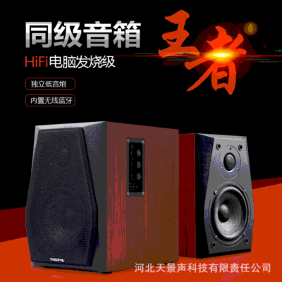 Tianjing âm thanh hifi gây sốt loa máy tính để bàn hoạt động giá sách âm thanh độ trung thực cao thẻ cắm Bluetooth hộp gia đình