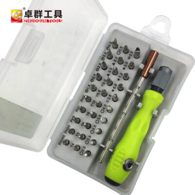 Bộ tuốc nơ vít đa năng 32 trong 1 hình dạng đặc biệt đầu mẻ thép chrome vanadi đồng hồ điện thoại di động tháo lắp sửa chữa dụng cụ gia đình