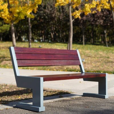 Ghế ngoài trời Ghế công viên Ghế gỗ khử trùng Sân vườn Khu dân cư Sân giải trí Ghế tựa lưng ngoài trời Ghế sắt nghệ thuật