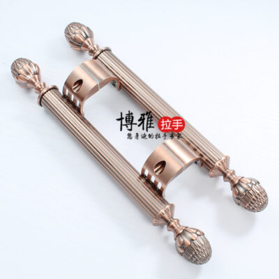 Khách sạn tùy chỉnh Tay nắm cửa gỗ hộp KTV Tay nắm cửa kính  cửa thép không gỉ Tay nắm cửa gắn bên