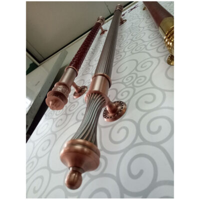 Tấm hợp kim kẽm Tay nắm cửa và cửa sổ phụ kiện phần cứng cửa khách sạn cặp Tay nắm cửa kính bằng đồng kéo đẩy