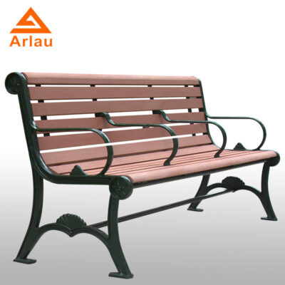 Nhà máy trực tiếp bán ghế công viên ngoài trời gỗ chắc chắn băng ghế giải trí băng ghế dự bị gang chân sân vườn ghế gỗ