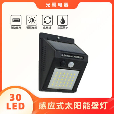 Các nhà sản xuất cung cấp tại chỗ bán buôn đèn năng lượng mặt trời đèn sân vườn led cơ thể con người đèn cảm ứng xuất khẩu đèn tường năng lượng mặt trời