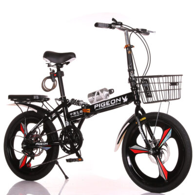 Thương hiệu Feige, không cần lắp đặt Xe đạp gấp 20 inch người lớn có thể sử dụng Xe đạp nhỏ di động siêu nhẹ dành cho học sinh và trẻ em